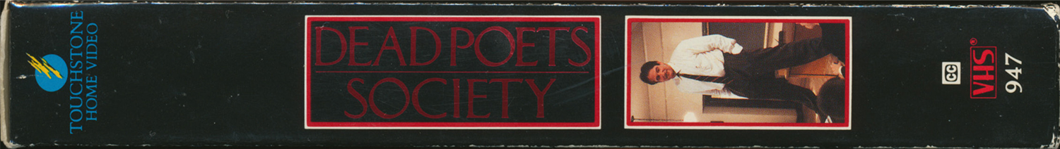 DEAD POETS SOCIETY VHS