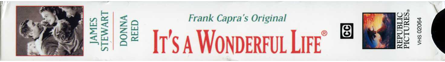 IT'S A WONDERFUL LIFE VHS