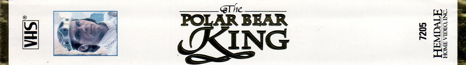 THE POLAR BEAR KING VHS